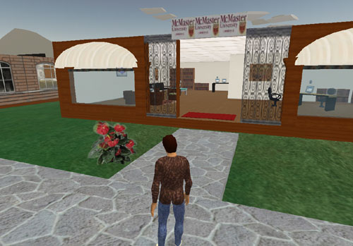 McMaster Library in Second Life